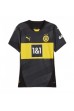 Borussia Dortmund Julian Ryerson #26 Fotballdrakt Borte Klær Dame 2024-25 Korte ermer